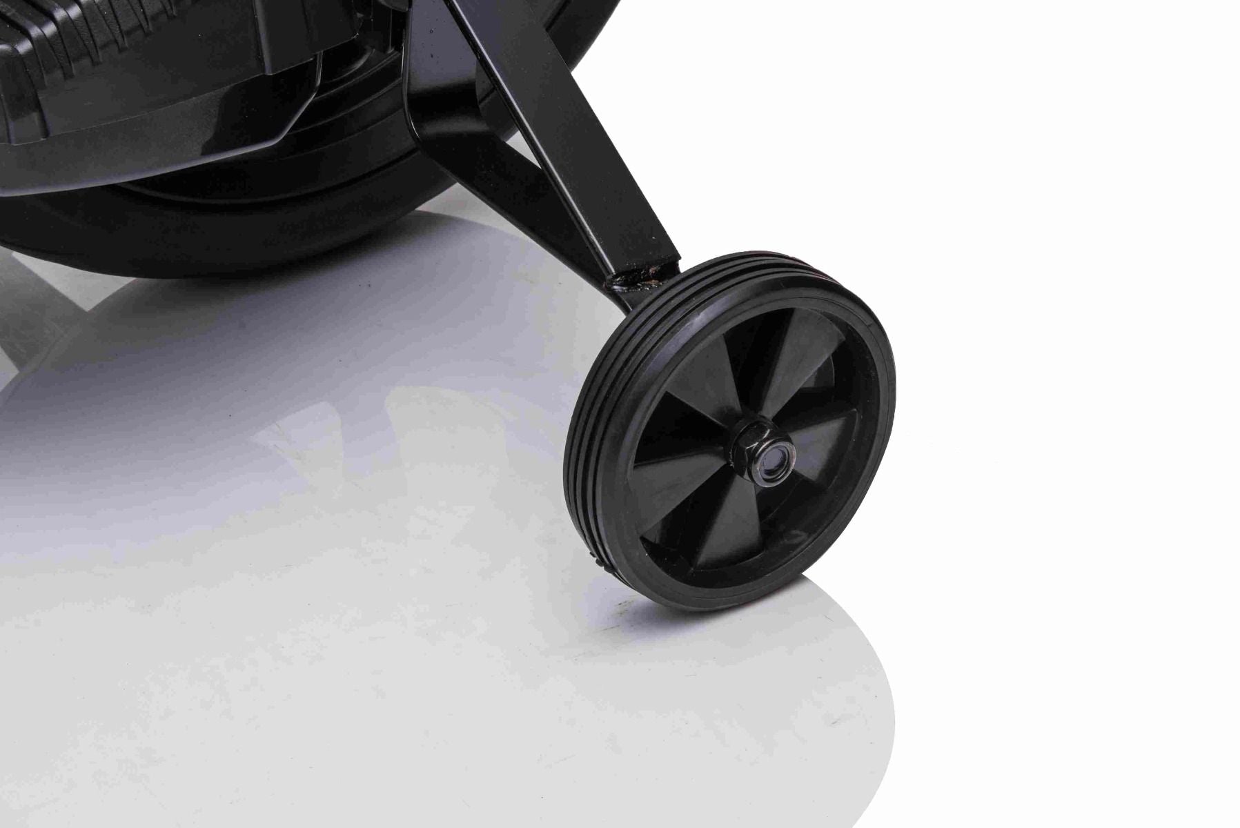 Kinder-Elektromotorrad BMW HP4 RACE 12V, lizenziert, blau, 12V Batterie, EVA-Soft-Räder, 2 x 35W Motoren, Radaufhängung, Metallrahmen, Metallgabel, Hilfsräder