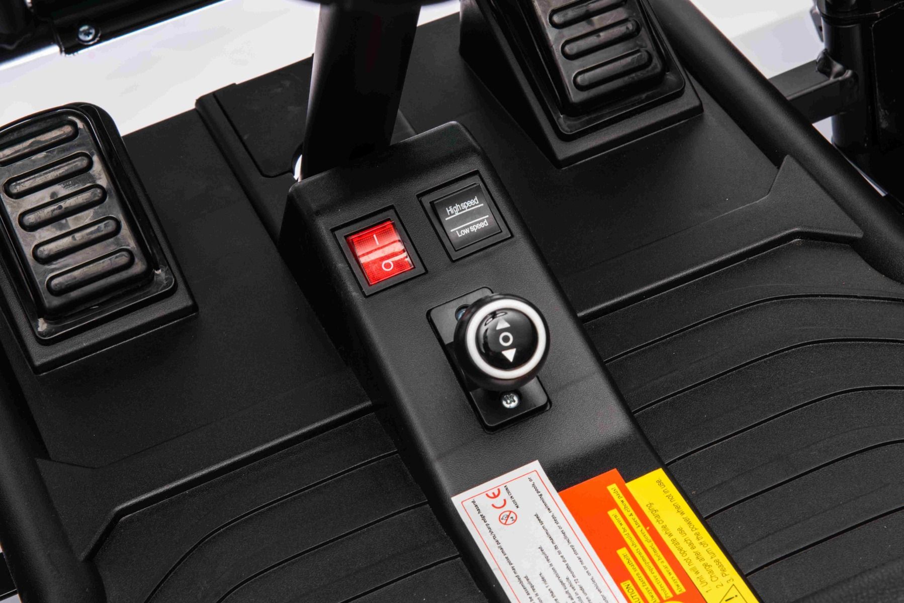 Elektrisches Aufsitz-Sportcart 24V, Grün, weiche EVA-Räder, Kunstledersitz, sanfte Drift-Räder, 2 x 50W Motor, 24V Akku, massive Metallkonstruktion