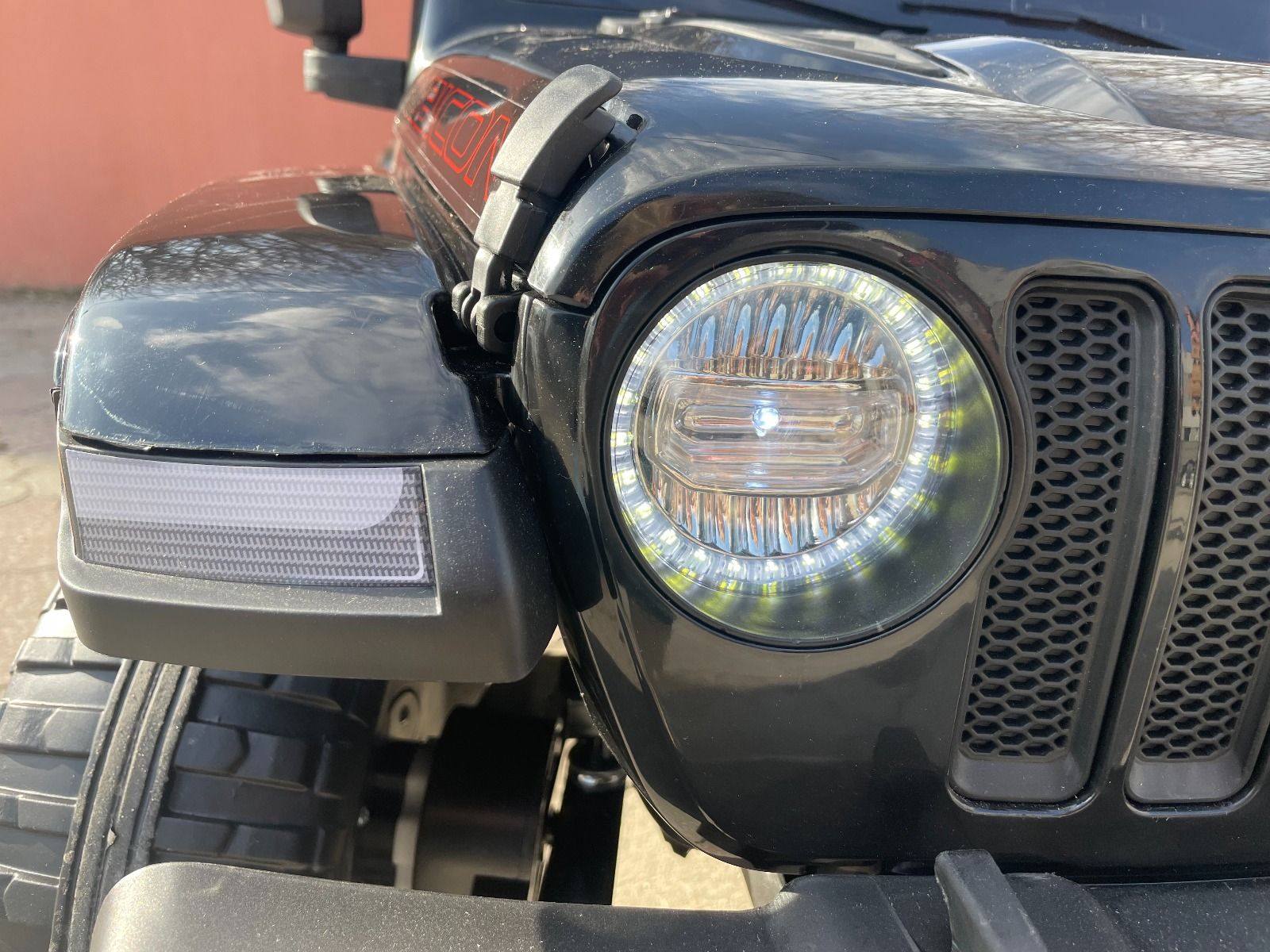 RIRICAR Elektroauto für Kinder 12V Jeep Wrangler, Grün, kinder elektroauto 2 sitzer mit 2,4-GHz-Fernbedienung, Radio mit Bluetooth- und USB-Eingang, Lithium-Akku, Eva-Räder, elektrofahrzeug kinder ab 3-8 jahre