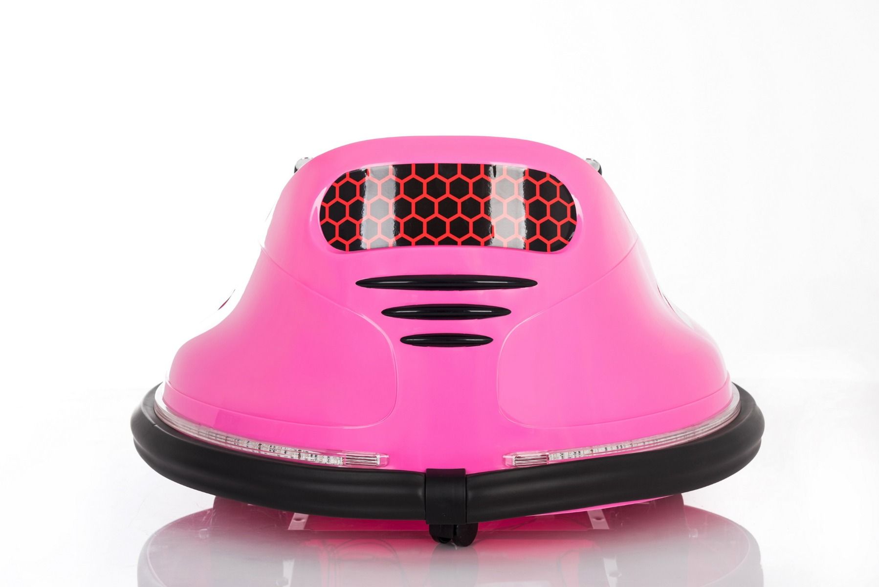 Kinder-Elektrofahrzeug RIRIDRIVE, 12V Batterie, rosa, zum Fahren im Innen- und Außenbereich geeignet 2,4 Ghz Fernbedienung, LED Beleuchtung, Steuerung über Joystick, Motoren 2 X 15W